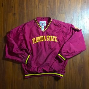FSU Florida State Collegiate 90’s Pullover Jacket